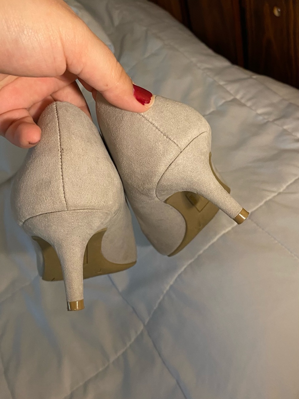 Mexx Women's Pointed-Toe Pumps in Gray